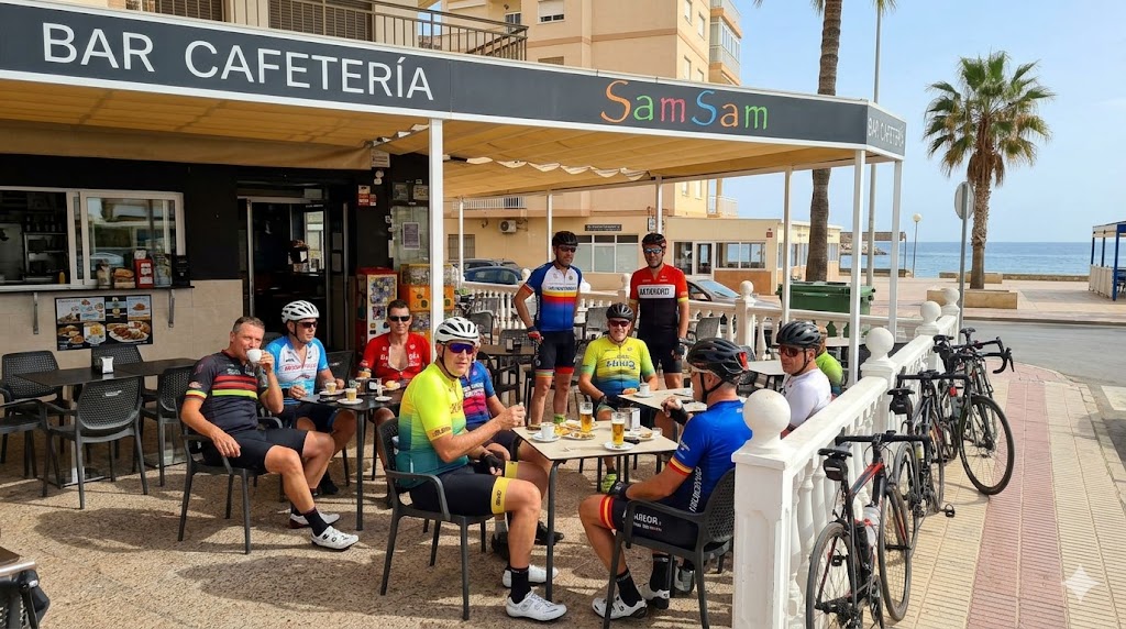 Cycling Group in Spain